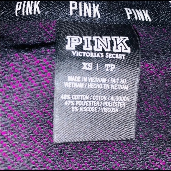 VS PINK BERRY/BLACK LEGGING SET SZ-MED OVERALL - Picture 8 of 9